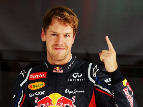 Sebastian Vettel seizes pole position at Monza