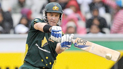 Hussey makes a complete volte-face
