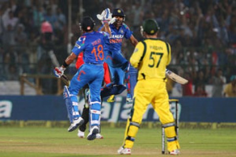 India hammers Australia to win by 9 wickets