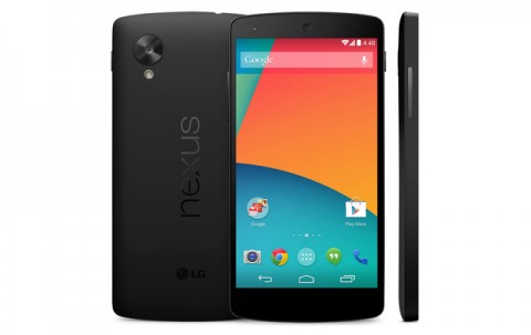 Nexus 5 features in Google Play store at $349