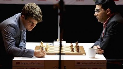 Magnus Carlsen has a scary escape