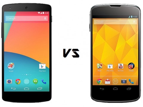 Nexus 5 Vs Nexus 4: Feature Comparison