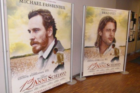 Poster Controversy : “12 Years a Slave” Posters Featuring Pitt and Fassbender Taken Down