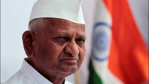 Anna Hazare begins indefinite hunger strike