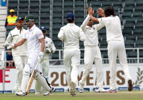 Honours shared as India and South Africa play out a draw