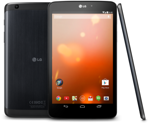 Now LG G pad available on Google Play