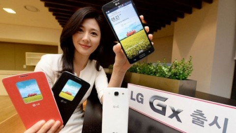 LG unveils new smartphone GX in Korea