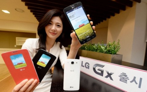 LG unveils new smartphone GX in Korea