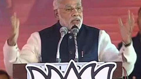 Narendra Modi presents his ‘idea of India’