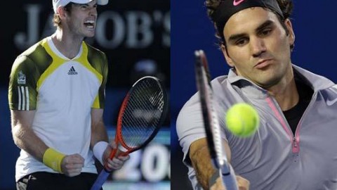 It’s Murray versus Federer in the quarterfinal