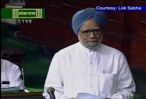 PM says his heart bleeds after watching Telangana protests in Parliament