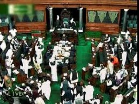 Parliament adjourned over Telangana; Congress seeks BJP support
