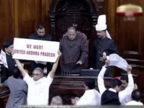Govt tables Telenagana Bill in Lok Sabha