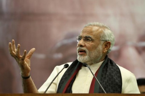 Narendra Modi says he will send corrupt politicians to jail