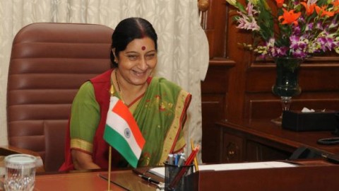 US reaches out to Sushma Swaraj