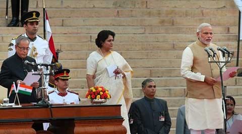 Narendra Modi takes oath as the 15th PM of India