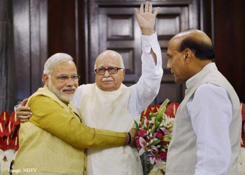 Narendra Modi emotionally breaks down before BJP Parliamentary party