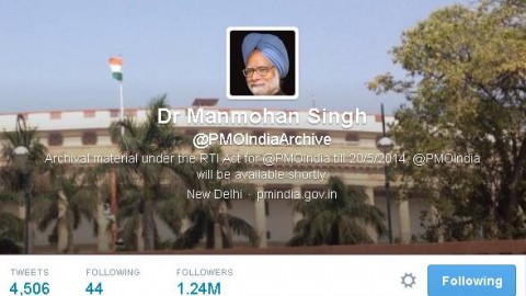 @PMOIndia becomes ‘archive,’ sparks controversy
