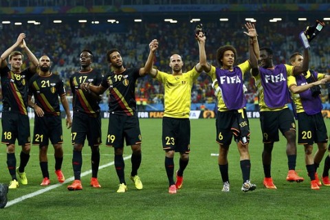 Belgium makes it to the knock-outs with ease