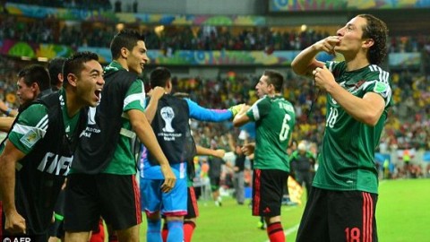 Mexico joins Brazil in the knockouts from Group A