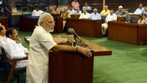 Narendra Modi asks MPs to attend Parliament regularly