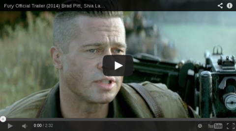 The trailer of Brad Pitt starrer war movie ‘Fury’ is buzzing online