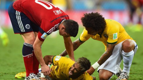 Brazilian star Neymar out of World Cup