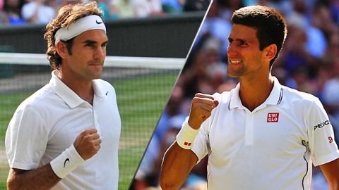 Federer sets up dream Wimbledon final date with Djokovic