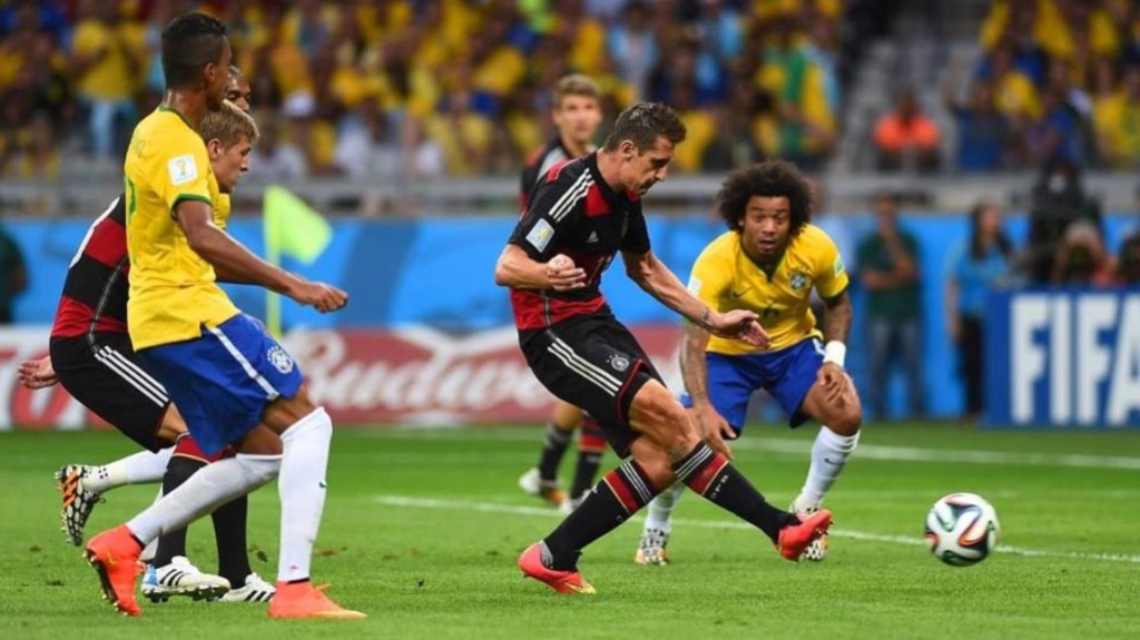 Germany beat Brazil 7-1