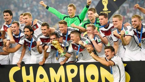 Germany lifts World Cup 2014