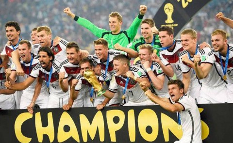 Germany lifts World Cup 2014