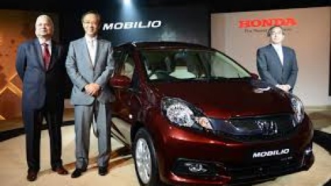 Honda launches Mobilio at Rs 6.49 lakh