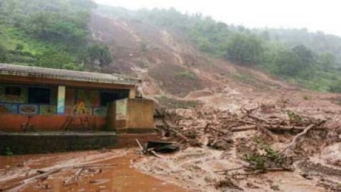 Landslide in Pune, Over 100 Feared Trapped