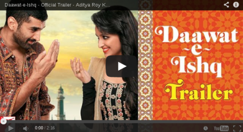 First official trailer of Daawat-e-Ishq