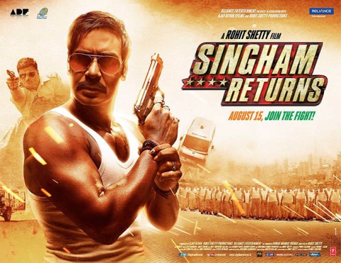 Ajay Devgn’s ‘Singham Returns’ crosses Rs 100 crore