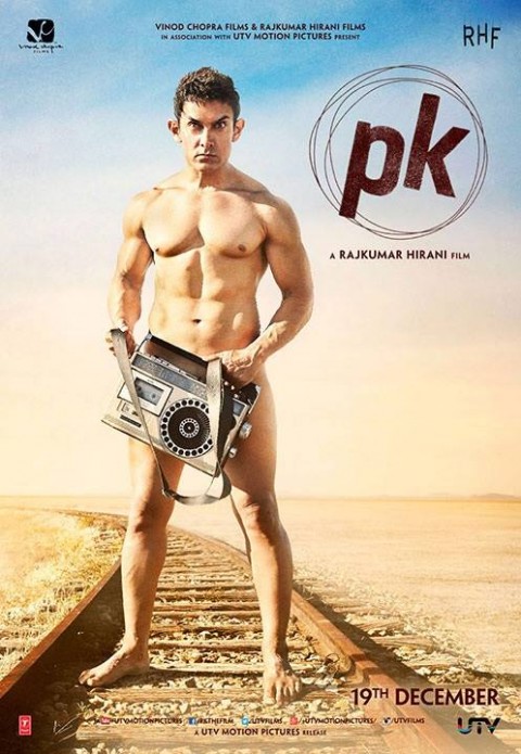 First look of Aamir Khan in P.K.
