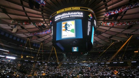 Modi charms Indo-American crowd at Madison Square Garden
