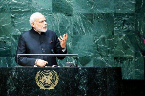 Prime Minister Modi makes a brilliant speech at the UN
