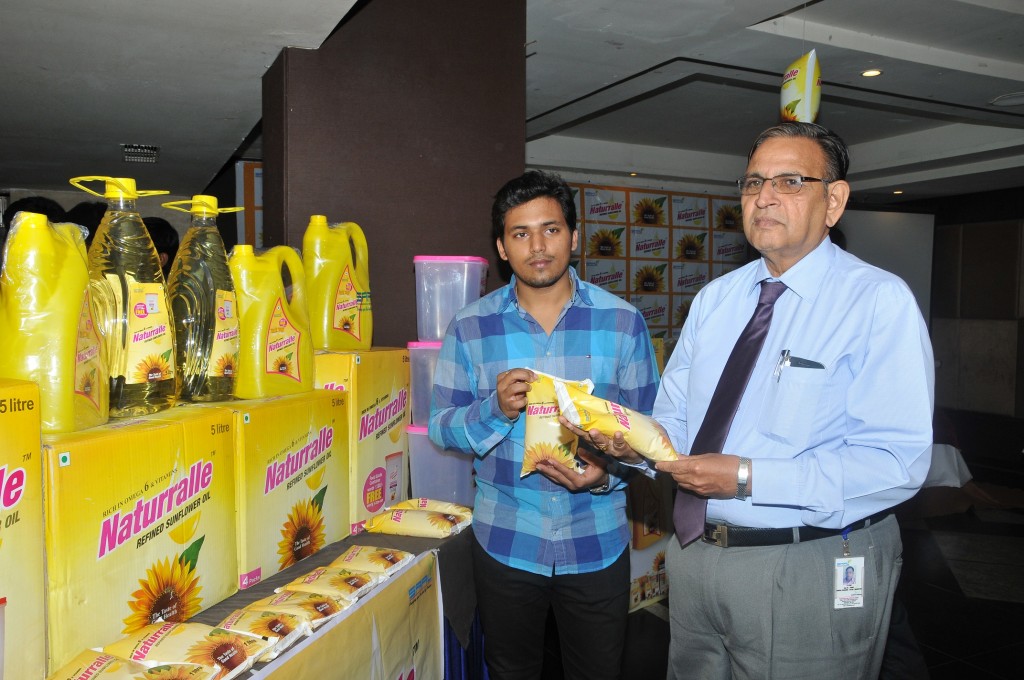 Mr. KS. Rao & Shubbam Gupta showcasing the product