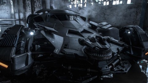 The first image of Batmobile reveals