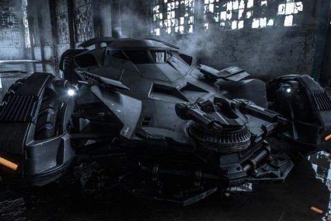 The first image of Batmobile reveals