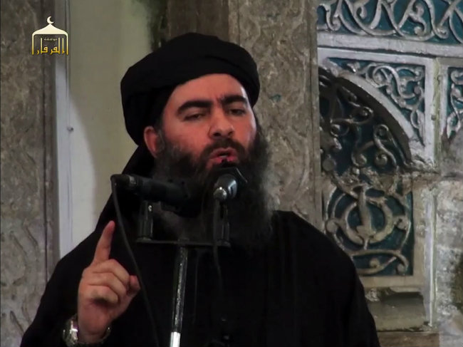  ISIS leader Abu Bakr al-Baghdadi, Image: AFP