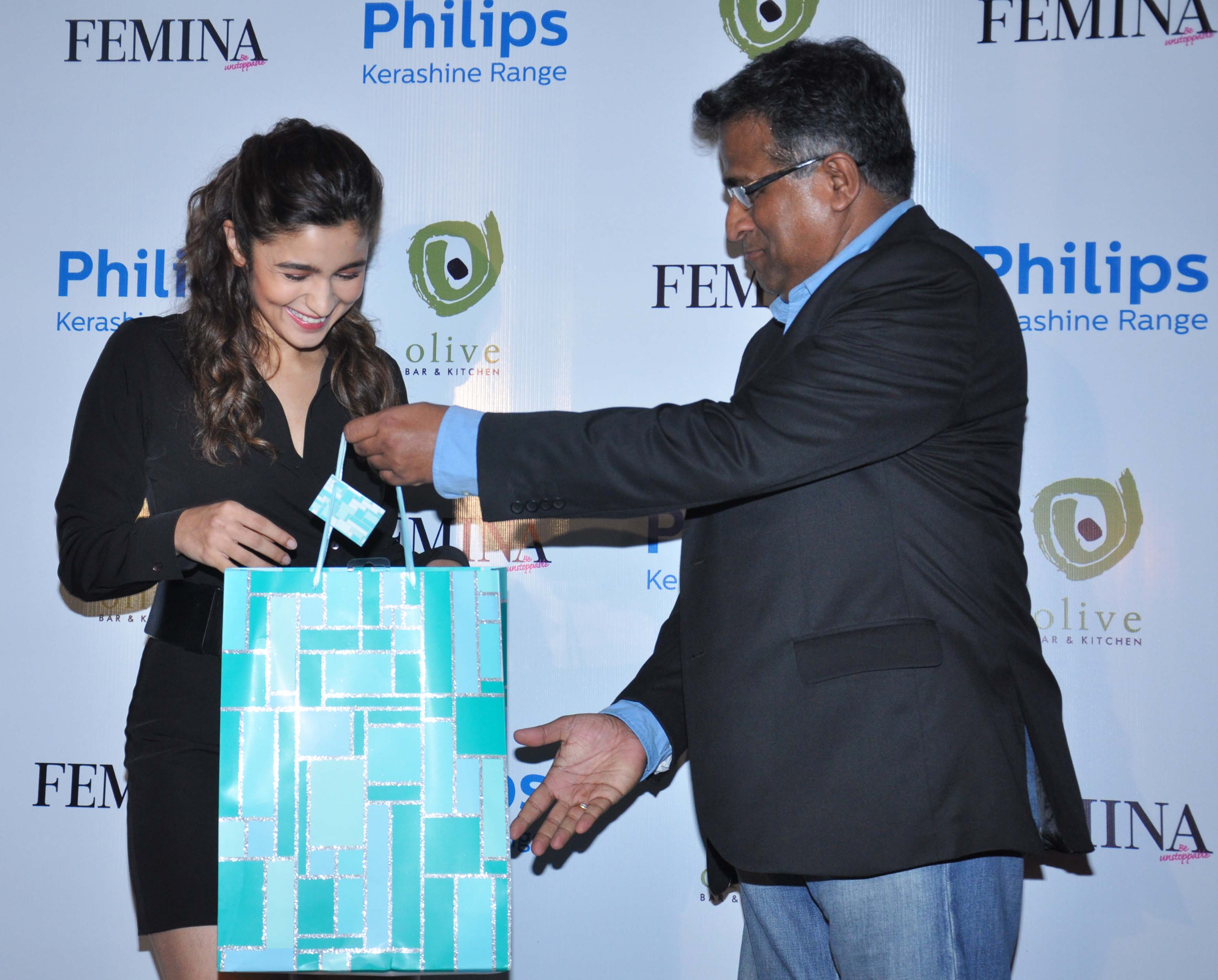Alia Bhatt graced the cover launch of Feminaas 55th Anniversary issue at Guppy by Olive.19