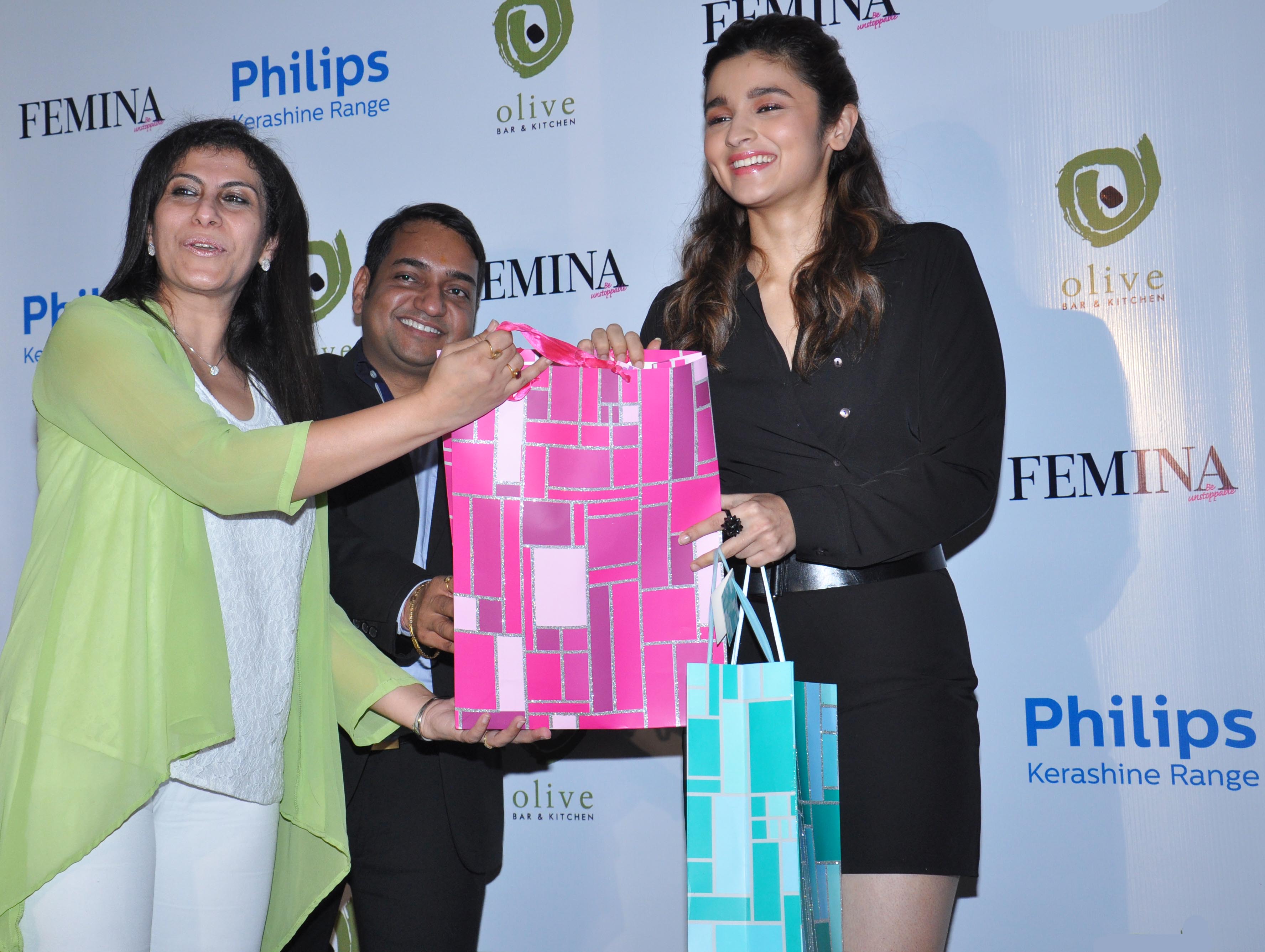 Alia Bhatt graced the cover launch of Feminaas 55th Anniversary issue at Guppy by Olive.20