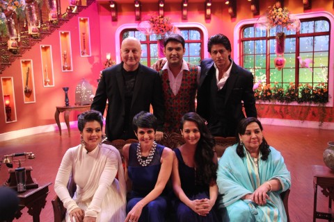 DDLJ cast on the set of Comedy Nights With Kapil