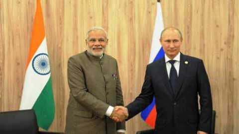 India looks forward to strengthen ties with Russia as Putin is set to meet Modi next week