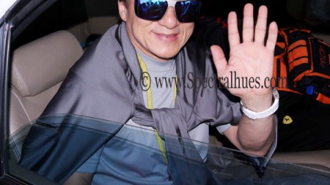 Jackie Chan arrives in Jaipur to shoot for upcoming film ‘Kung Fu Yoga’