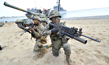 South Korea US drills