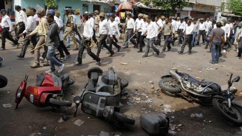 Curfew imposed, internet jammed in Gujarat as Patidars clash with police