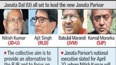 Janata Party Parivar up for a merge, talks on